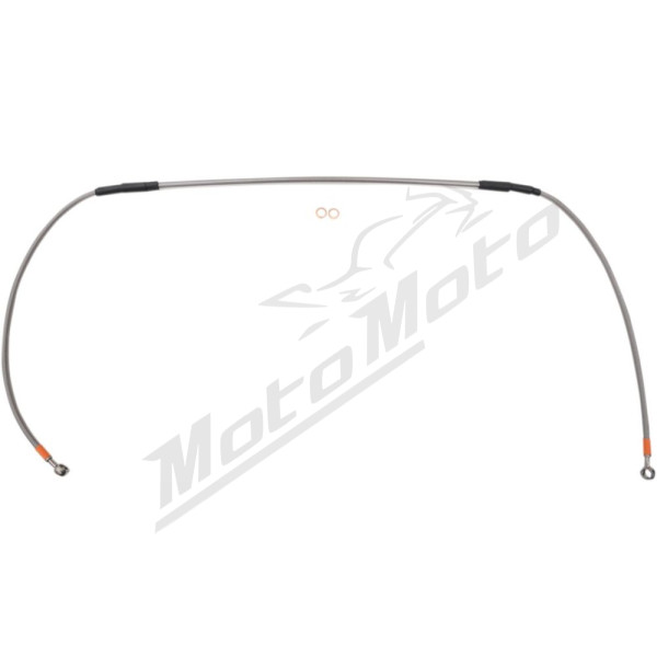 MOTO-MASTER Stainless Steel Front Brake Line Fantic / Kawasaki / Suzuki / Yamaha 125-450 96-26 