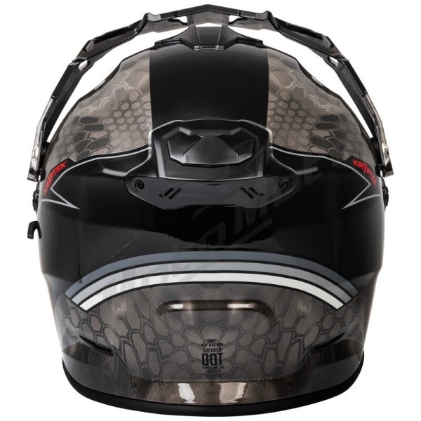 FLY RACING Trekker Krypyek Conceal Helmet - Black/Grey/White