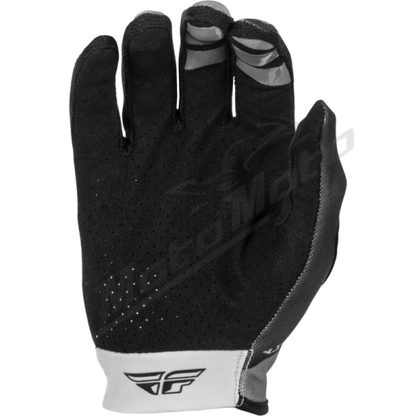FLY RACING Lite Gloves - Grey/Lime/Teal
