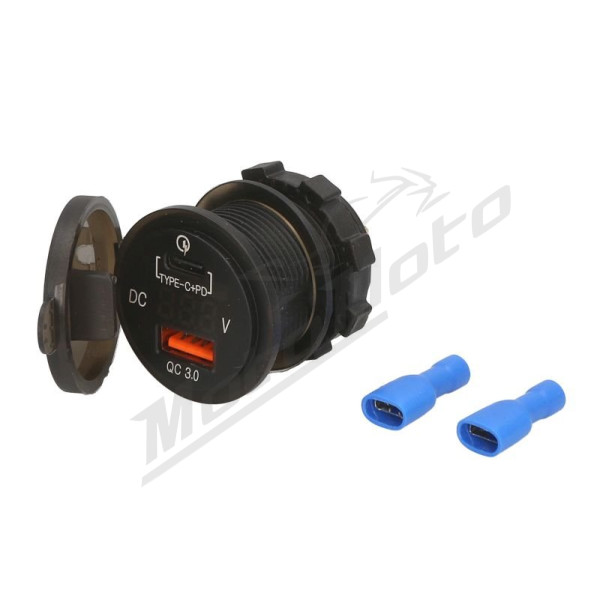4Ride Adaptor Gniazdo USB DC 12-24V; DC 5V/3.6A 