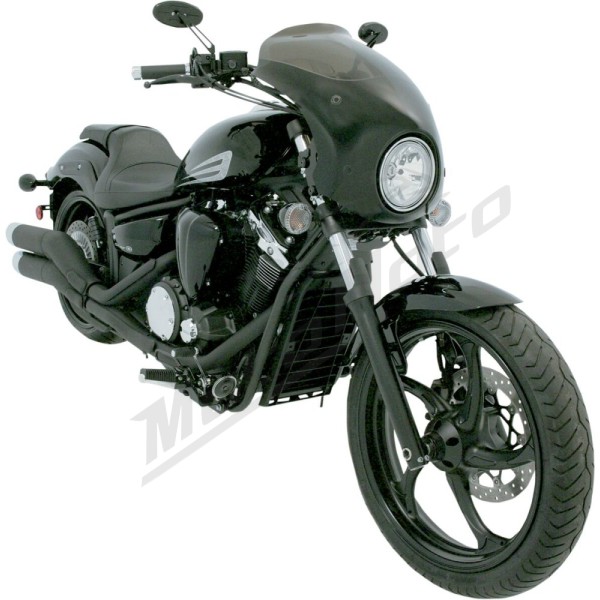 MEMPHIS SHADES METRIC Bullet Fairing priekinis stiklas 45,5x44,5cm Kawasaki / Yamaha 900-1700 02-25