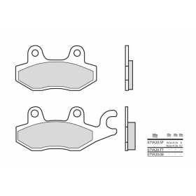 BREMBO Street Sintered stabdžių trinkelės galinės ​​​​​​​TRIUMPH DAYTONA / TROPHY / YAMAHA XTZ 750-1200cc 1989-2003