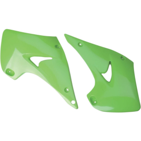 UFO Radiator Covers Kawasaki KX 125-500cc 03-08 Green