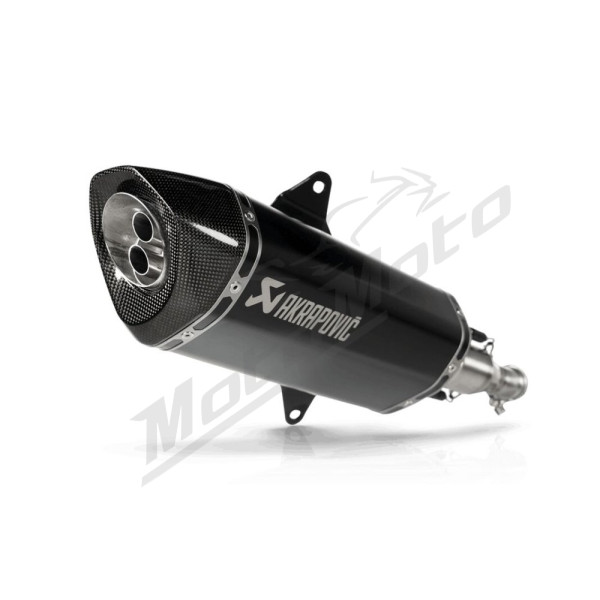 AKRAPOVIC Slip-On Line Muffler Titanium / Carbon Fiber Italjet Dragster 300 24-25