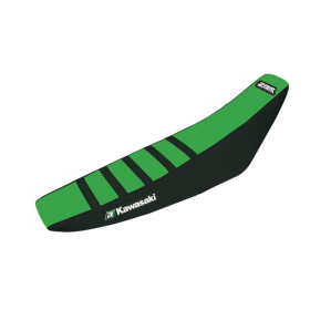 Blackbird Racing Zebra seat cover Black/Green Kawasaki KX 125-250cc 03-08