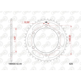 AFAM Chain Kit 525XMR3 14/44 BENELLI TRK 502 X 2018-2025