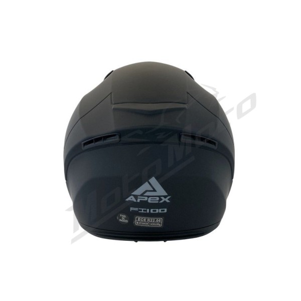 Kids Helmet APEX FI100 Solid matt black