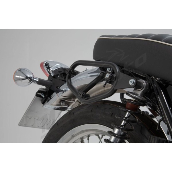 SW-MOTECH Legend Gear LC2 Side Bag System Black Edition Kawasaki W 800 11-24
