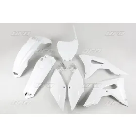UFO Plastic kit white Honda CRF 250-450R 17-21