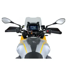 WRS Windscreen Sport W/ Radar Smoke Moto Guzzi Stelvio 1000 ABS 24-25
