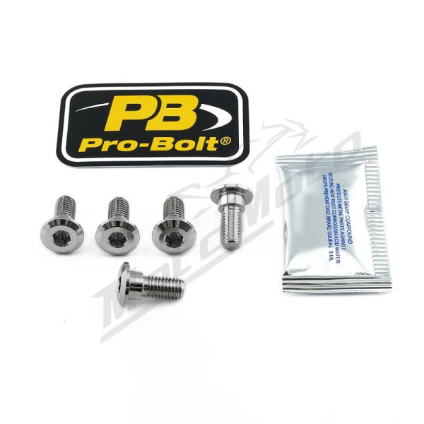 PRO BOLT Stabdžių disko tvirtinimo varžtų rinkinys Yamaha FZ6 / MT-07 / MT / XSR 600-1000cc 03-25