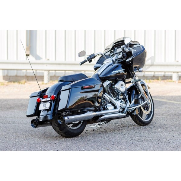 S&S CYCLE 4-1/2" GNX Slip-On Mufflers Harley Davidson FLHR / FLHRC / FLHRCI 1340-1800cc 95-16
