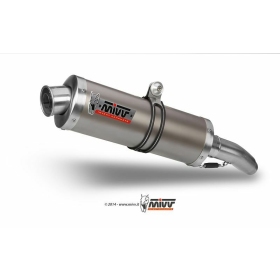 MIVV Oval Classic Double Slip-on duslintuvas Yamaha TDM 900