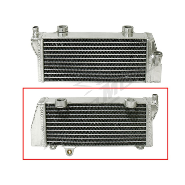 Psychic radiator reinforced with standard capacity Left KTM SX 125-250cc 07-15