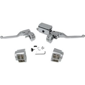 DRAG SPECIALTIES Handlebar Control Kit w/o Switches Harley Davidson FLHR / FLST / FLSTC 1000-1340cc 84-95
