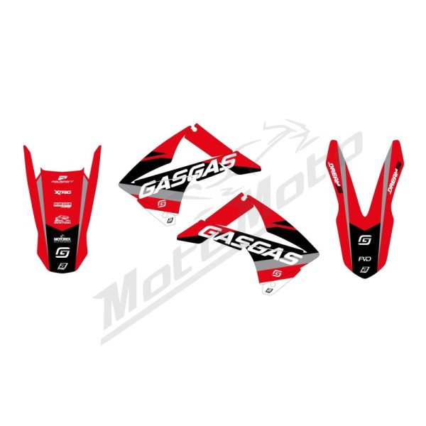 BLACKBIRD RACING Dream 5 Graphic Kit Gas Gas EC 125-450cc 10-11