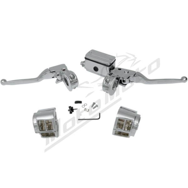 DRAG SPECIALTIES Handlebar Control Kit w/o Switches Harley Davidson FLHR / FLST / FLSTC 1000-1340cc 84-95