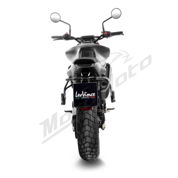 LEOVINCE LV-14 Black Edition Slip-On Muffler HUSQVARNA SVARTPILEN 801 24-25