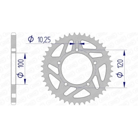 AFAM Aluminium Rear Sprocket 36801 - 520 APRILIA RSV 1000/ APRILIA RS 125 1998-2011