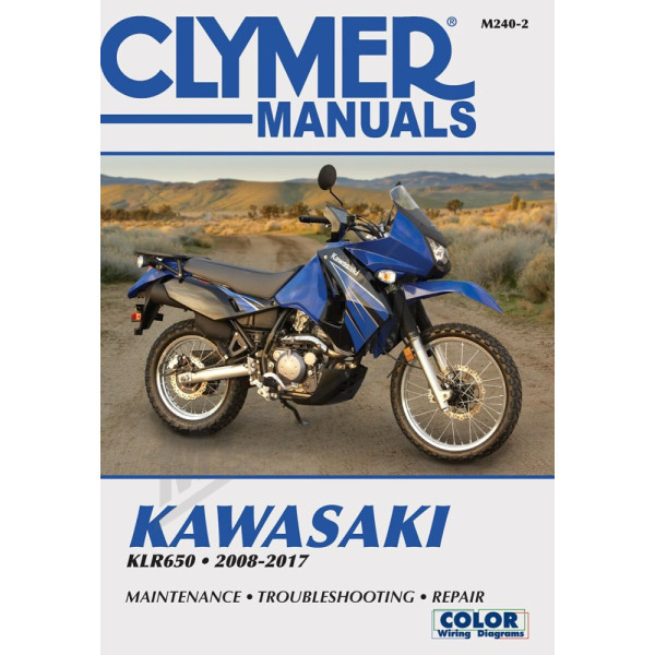 CLYMER katalogas KAWASAKI KLR650 2008–2017