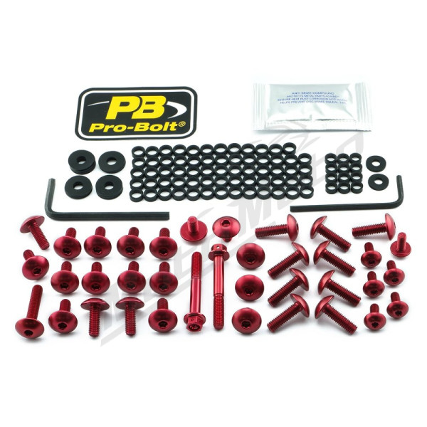 PRO BOLT Aluminium Fairing Bolt Kit for Yamaha MT-03 300cc 16-22