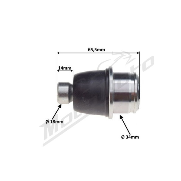 MAXTUNED UPPER BALL PIN QJMOTOR SFA1000 / SFA600 24-25