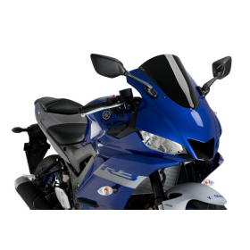 PUIG R-Racer Windshield black Yamaha YZF-R3 300 19-23