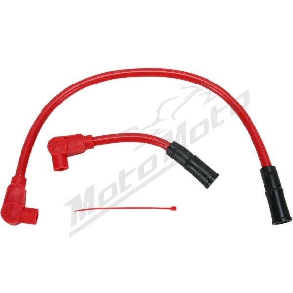 SUMAX 409 Pro Race Custom-Fit Spark Plug Wire Kit Harley Davidson FLD / FLS / FLSTC / FLSTF / FLSTFB / FLSTFI / FLSTN / FXD / FXDB / FXDF / FXDL / FXDX / FXST / FXSTB / FXSTS 1450-1800 99-17