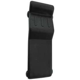 Osculati peak rubber latch musta 96x29mm