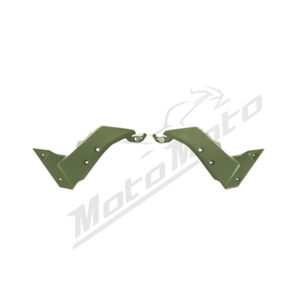 Racetech Centriniai Šoniniai Plastikai Yamaha Tenere 700 19-24 Žalia