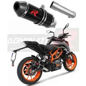 Exhaust silincer Dominator HP3 BLACK KTM 390 Duke 2021-2022