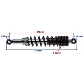 Shock absorbers ROMET OGAR CAFFE 50-125cc Ø13,5 2pcs