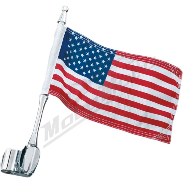 KURYAKYN Antenna Flag Mount With Flag Honda GL 1800 01-17