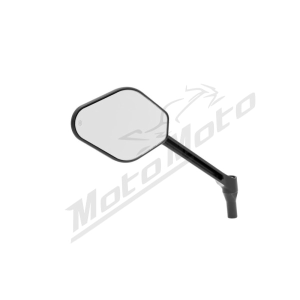 DRAG SPECIALTIES Adjustable Mirror Long Stem (18 cm) Black Edition M8