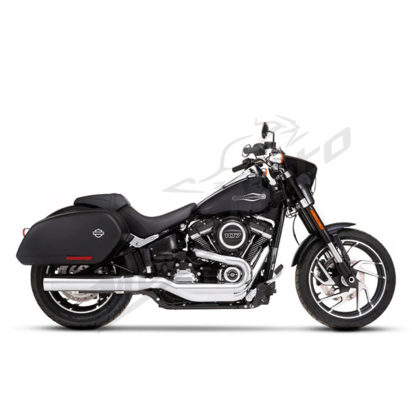 RINEHART RACING 4" užmaunami duslintuvai Harley Davidson FLSB 1750 18-24
