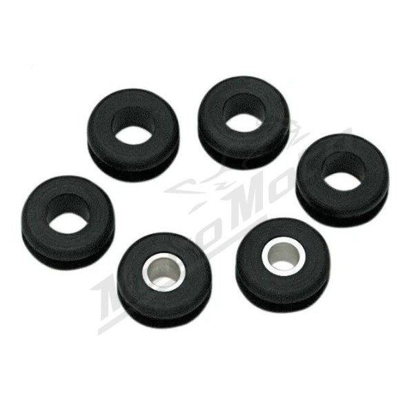 COLONY Fuel Tank Mounting Grommet Kit 8 pcs Harley Davidson FLST / FXST / FXSTS / FLSTF 1340 85-99
