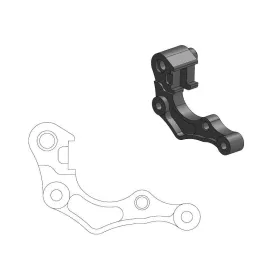 Moto-master Front Brake Caliper Adapter 270 mm Honda CRF 250-450cc 19-26