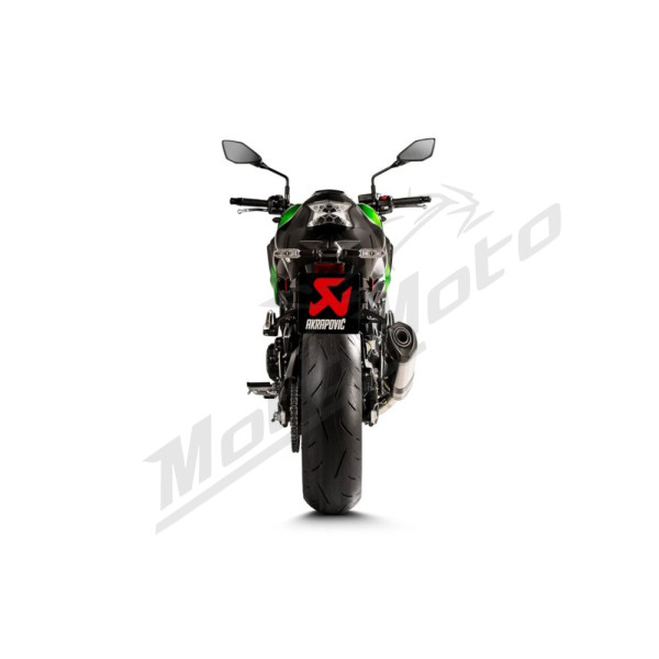 AKRAPOVIC Slip-On Line Muffler Titanium / Carbon Fiber Kawasaki Z 900 2025