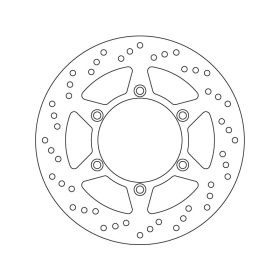 Brembo Serie Oro priekinis stabdžių diskas Suzuki DR / XF
