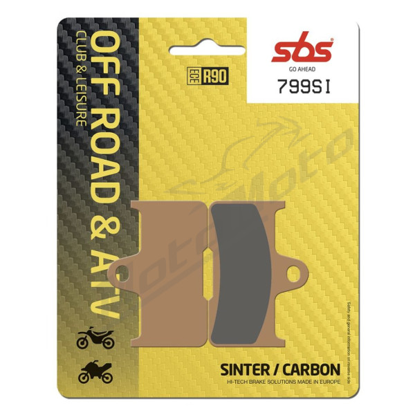 SBS SI Offroad 799SI Sintered Brake Pads CF Moto / Goes 400-800cc 09-20