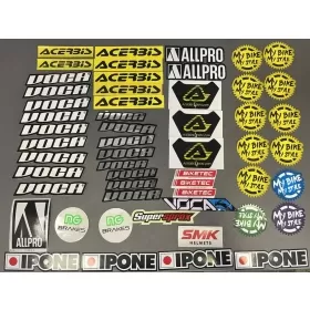 SALE! Sticker set. 54pcs.