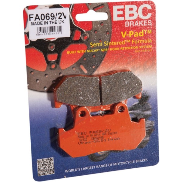 EBC Organic Base "FA" Brake Pads HONDA XLV / XL / VF / XBR / CBX / CB 125-1100cc 81-90