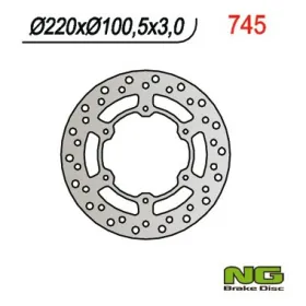 NG BRAKES Priekinis fiksuotas stabdžių diskas 220mm Suzuki / Yamaha 80-85cc 93-20