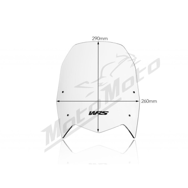 WRS STANDARD Windscreen Clear Yamaha XTZ 690-700cc 19-24