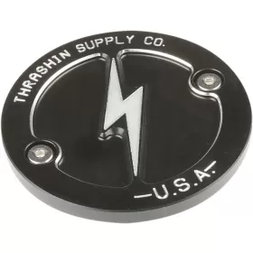 THRASHIN SUPPLY CO. Points Cover Harley Davidson FLDE / FLFB / FLFBS 1750-1977cc 17-25