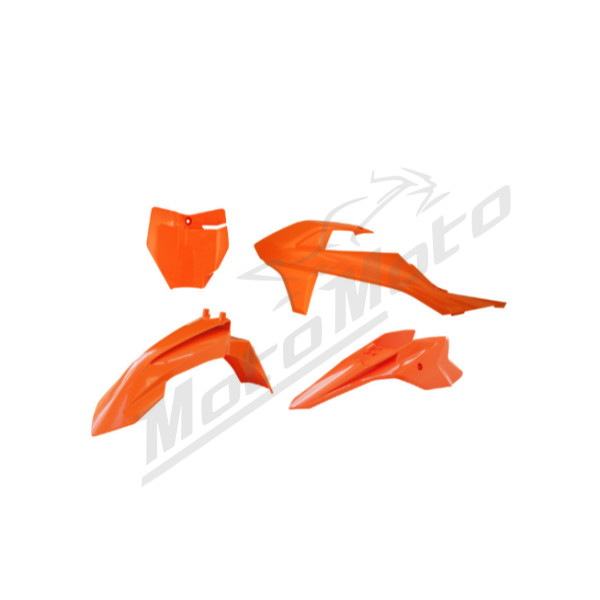 Racetech Plastic Set KTM SX / SX-E 16-24 Orange