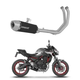 Dominator Pilna Išmetimo Sistema S3 BLACK + dB killer Kawasaki Ninja 650 2023->