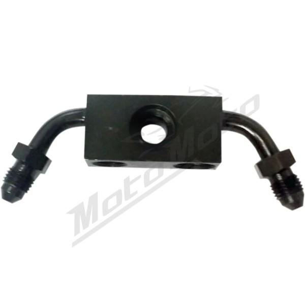GOODRIDGE Priekinių stabdžių žarnelių jungtis Harley Davidson FXDB / FXDBP / FXDC / FXDWG 1584-1690cc 12-17