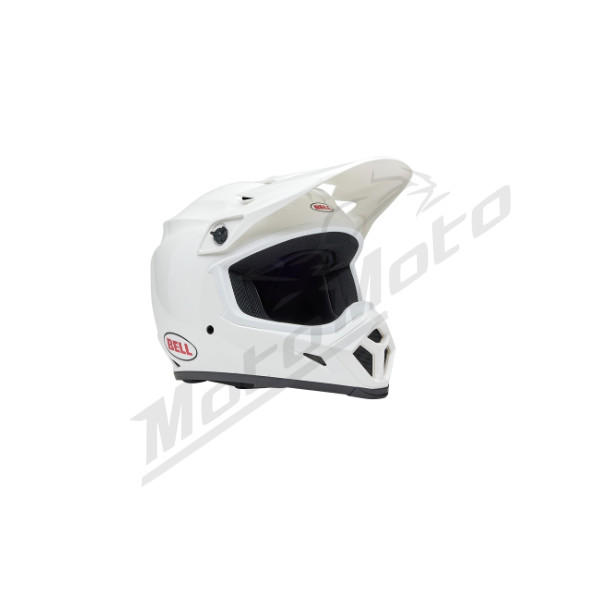 BELL MX-9 Mips Solid Krosinis šalmas baltas 
