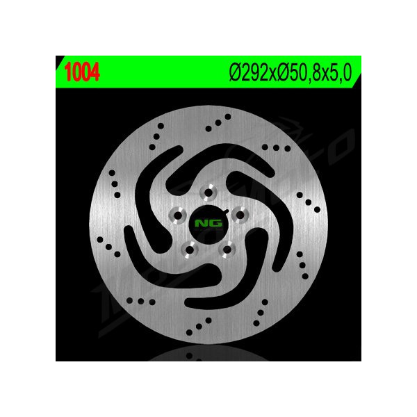 NG BRAKES Fixed Rear Brake Disc 292mm Harley Davidson FLH / FLHR / FLHT 883-1450cc 82-02